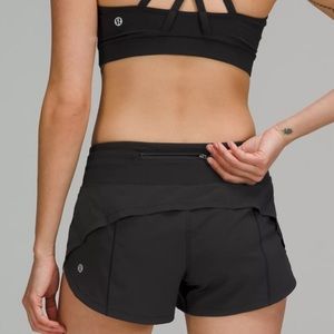 Lululemon Speed Up Shorts - Black